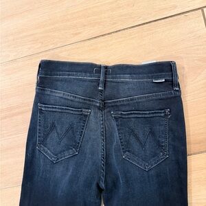 MOTHER Midnight Blue Skinny Jeans